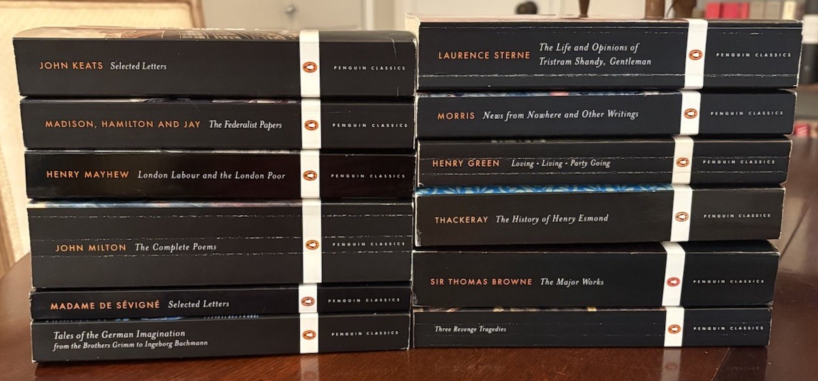 Penguin Classics: Various Authors – choose your title VG to LN Paperback