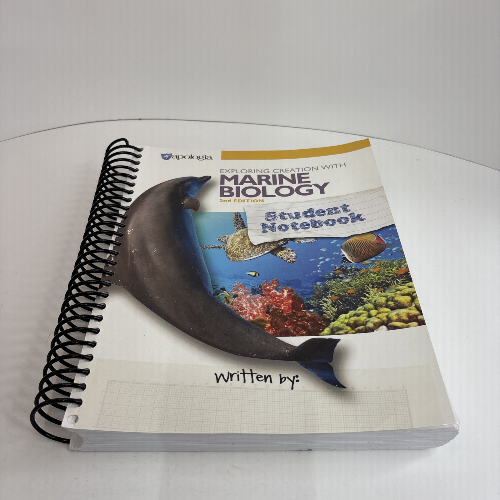 Apologia Exploring Creation Marine Biology 2nd Ed Student Notebook and Solutions