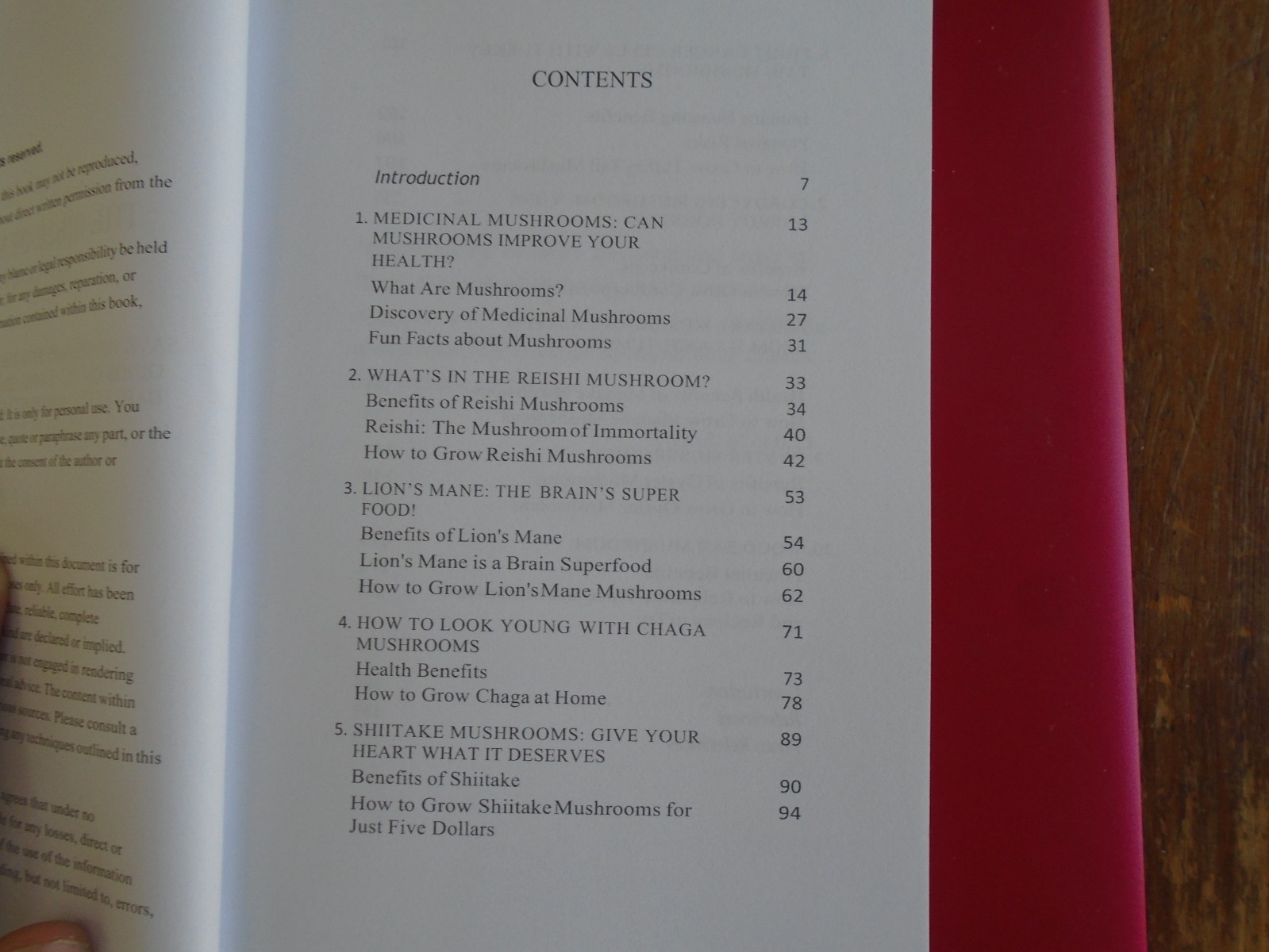 The Bible of Medicinal Mushrooms by J.P. Rae, 2022 1st Edition, 205 Pages