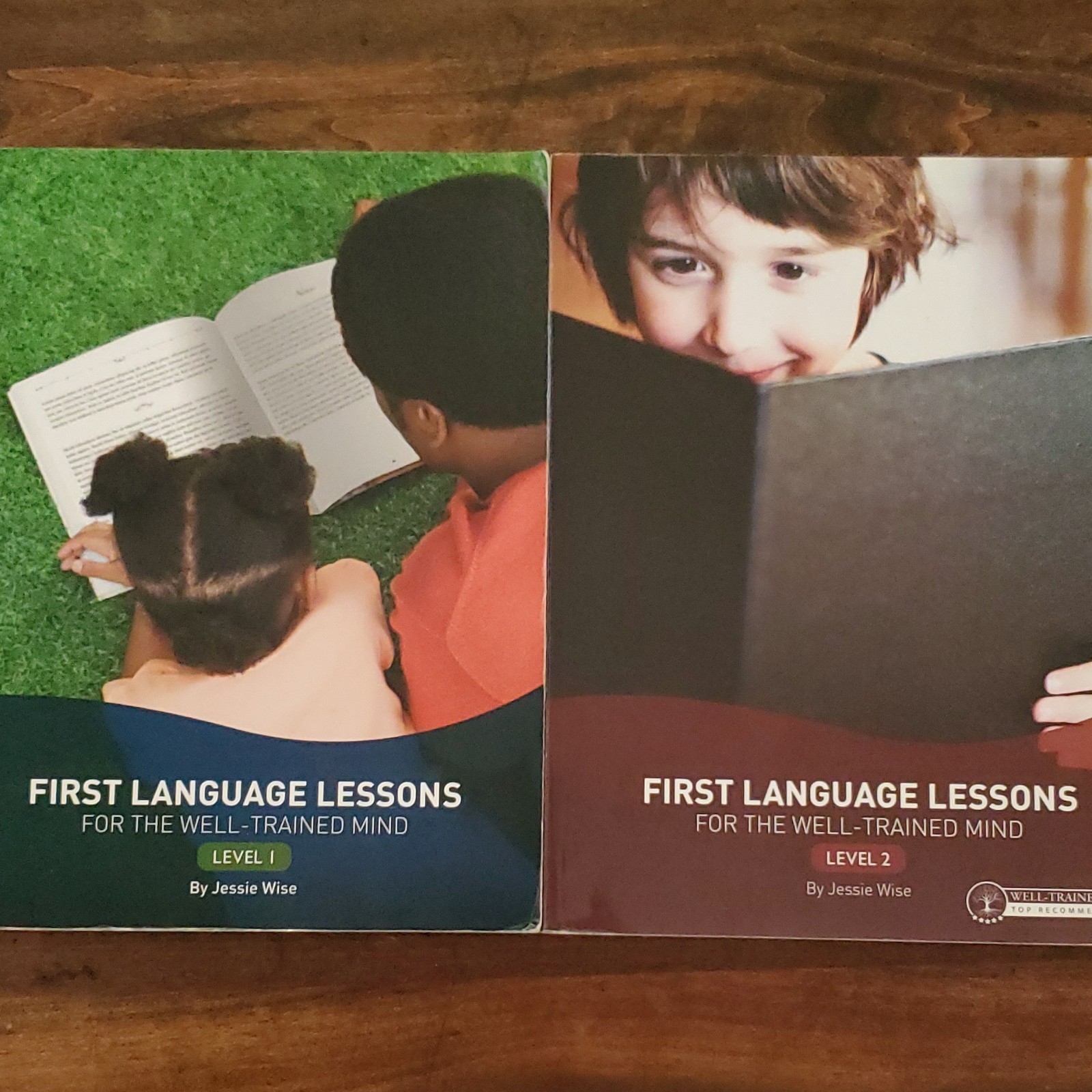 Well-Trained Mind Press First Language Lessons Levels 1 & 2 Set Jessie Wise