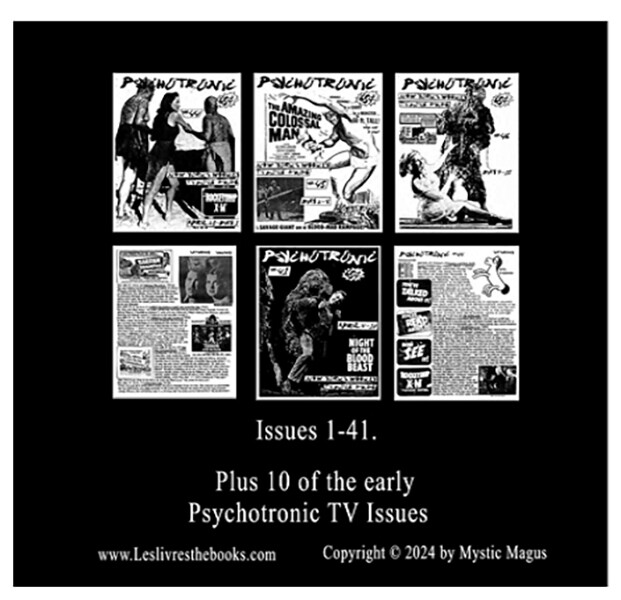 Psychotronic Video Magazines Full Run Set of the Best Cult Film Magazine Weldon