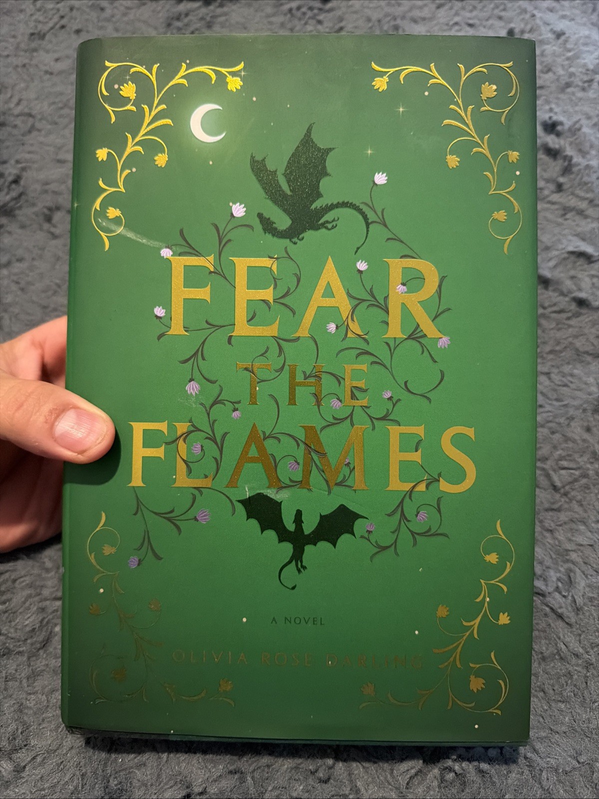 Fear the Flames : A Novel Hardcover Olivia Rose Darling C-154