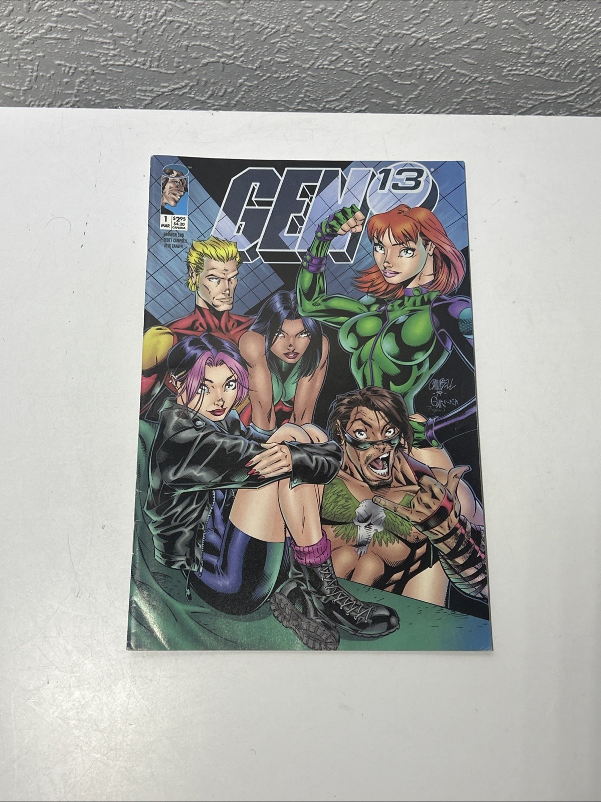 Gen 13 Issue #1 Vol.1 Image Comics 1994 J Scott Campbell – Vintage