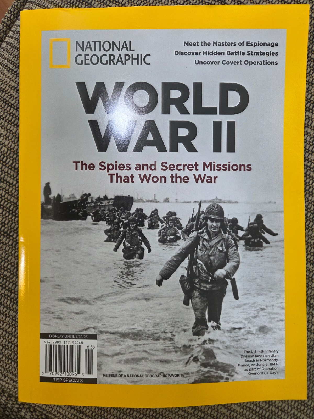 National Geographic Magazine-World War II-2026-Brand New-Never Read!