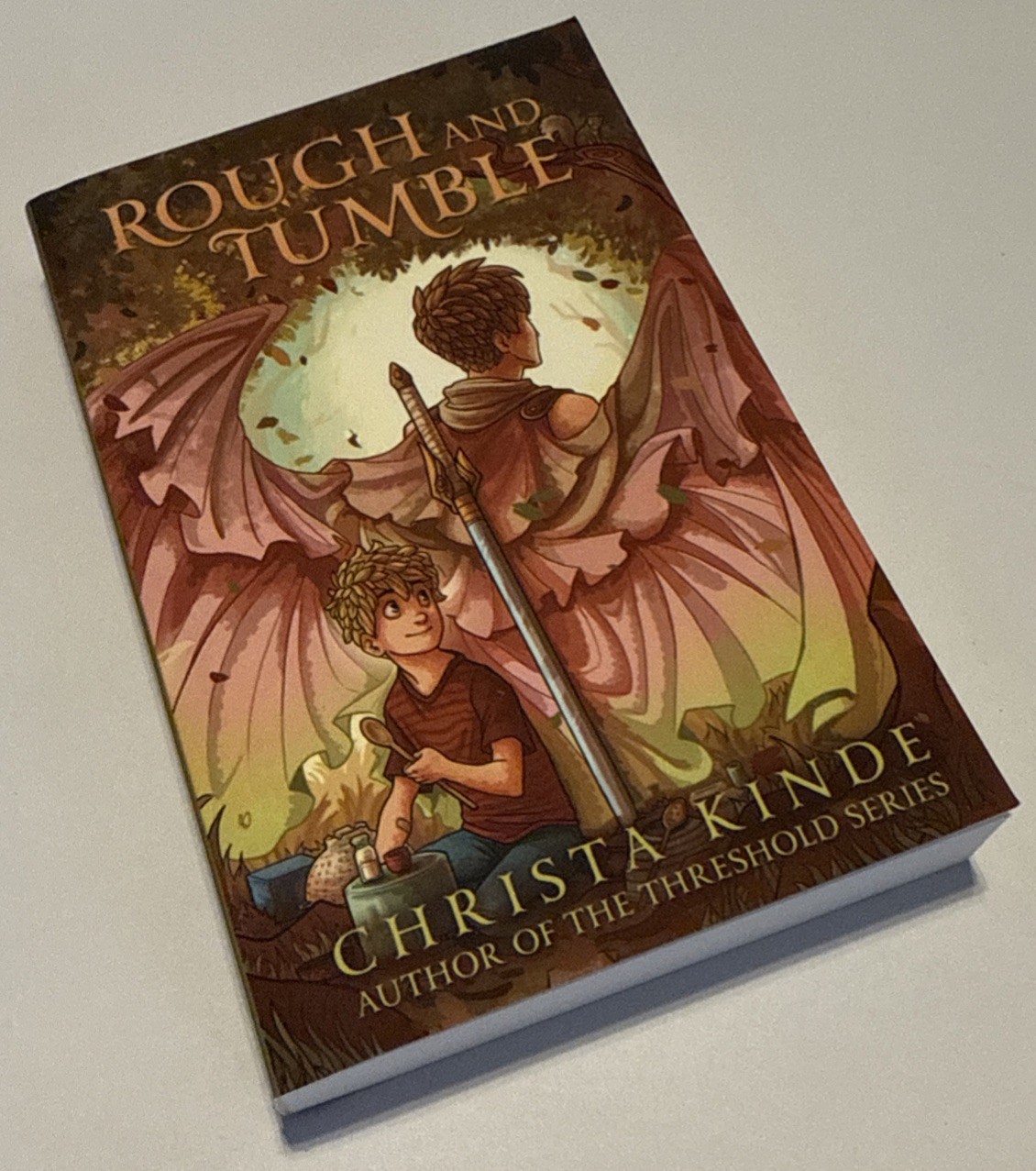 2015 Rough and Tumble Christa Kinde Paperback Threshold Series Prequel