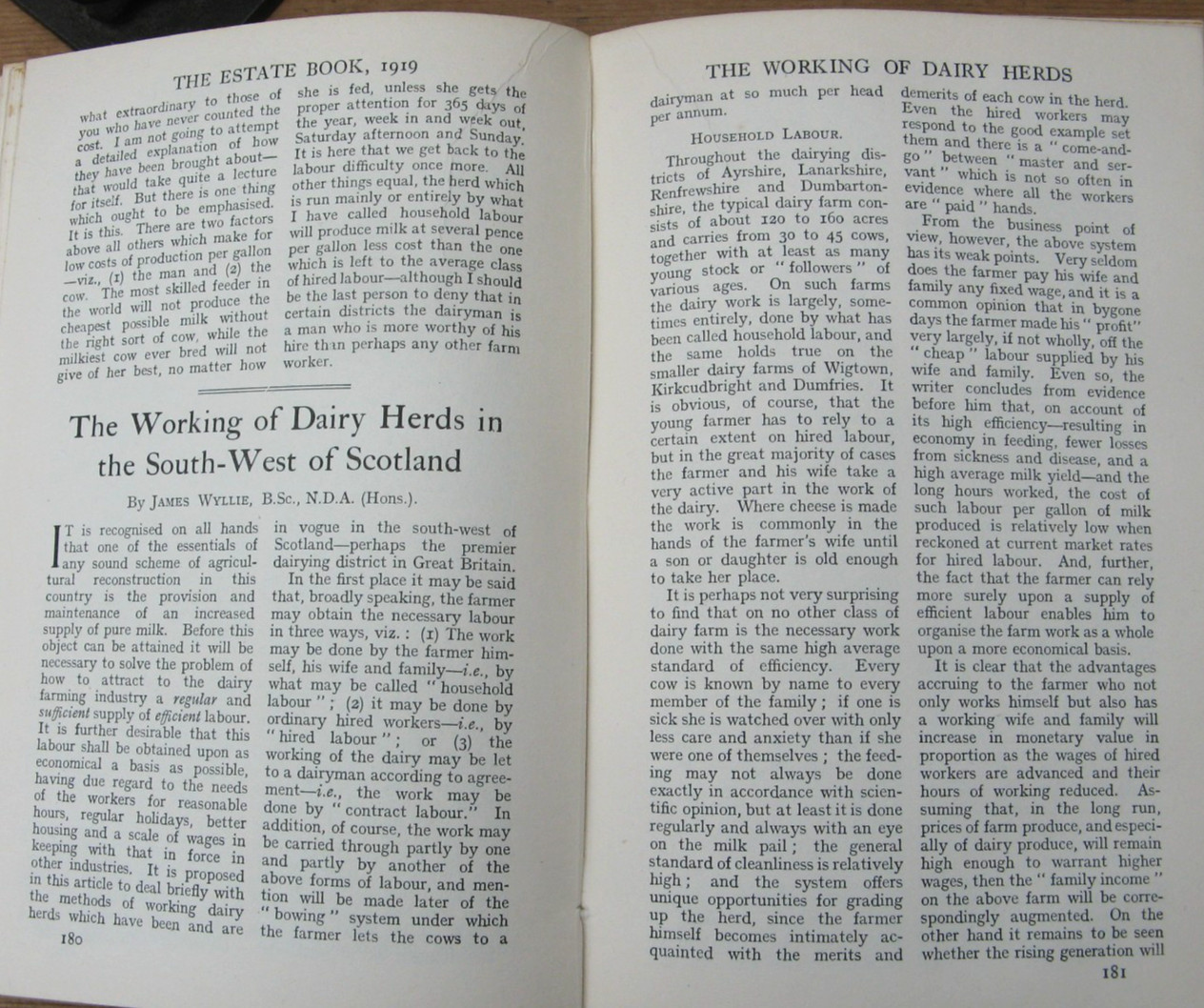 1919 The Country Gentlemen&rsquo;s Estate Book