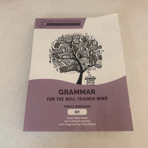 Grammar for the Well Trained Mind Purple Student Workbook 1 Key