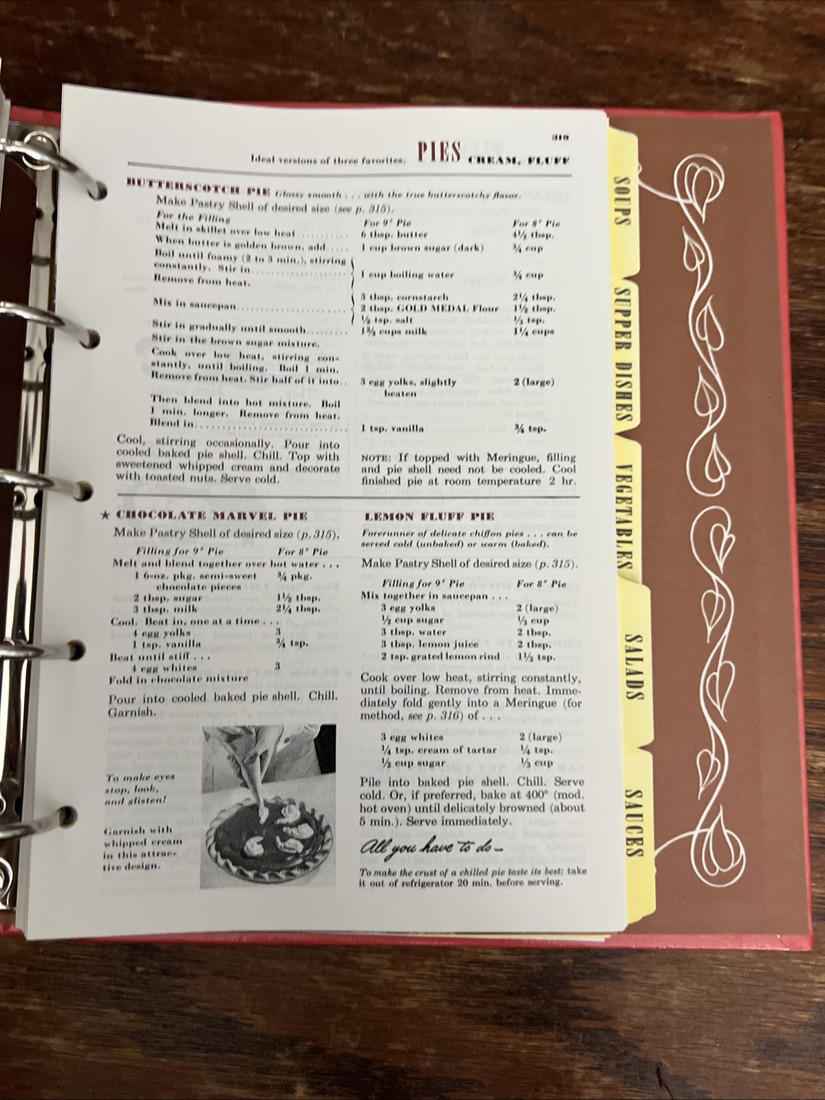 Betty Crocker&rsquo;s Picture Cookbook Facsimile 1950 Edition Hardcover 5-Ring Binder