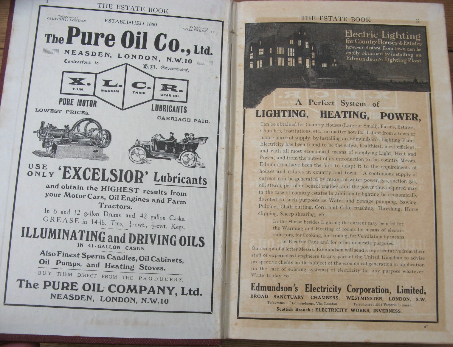 1919 The Country Gentlemen&rsquo;s Estate Book