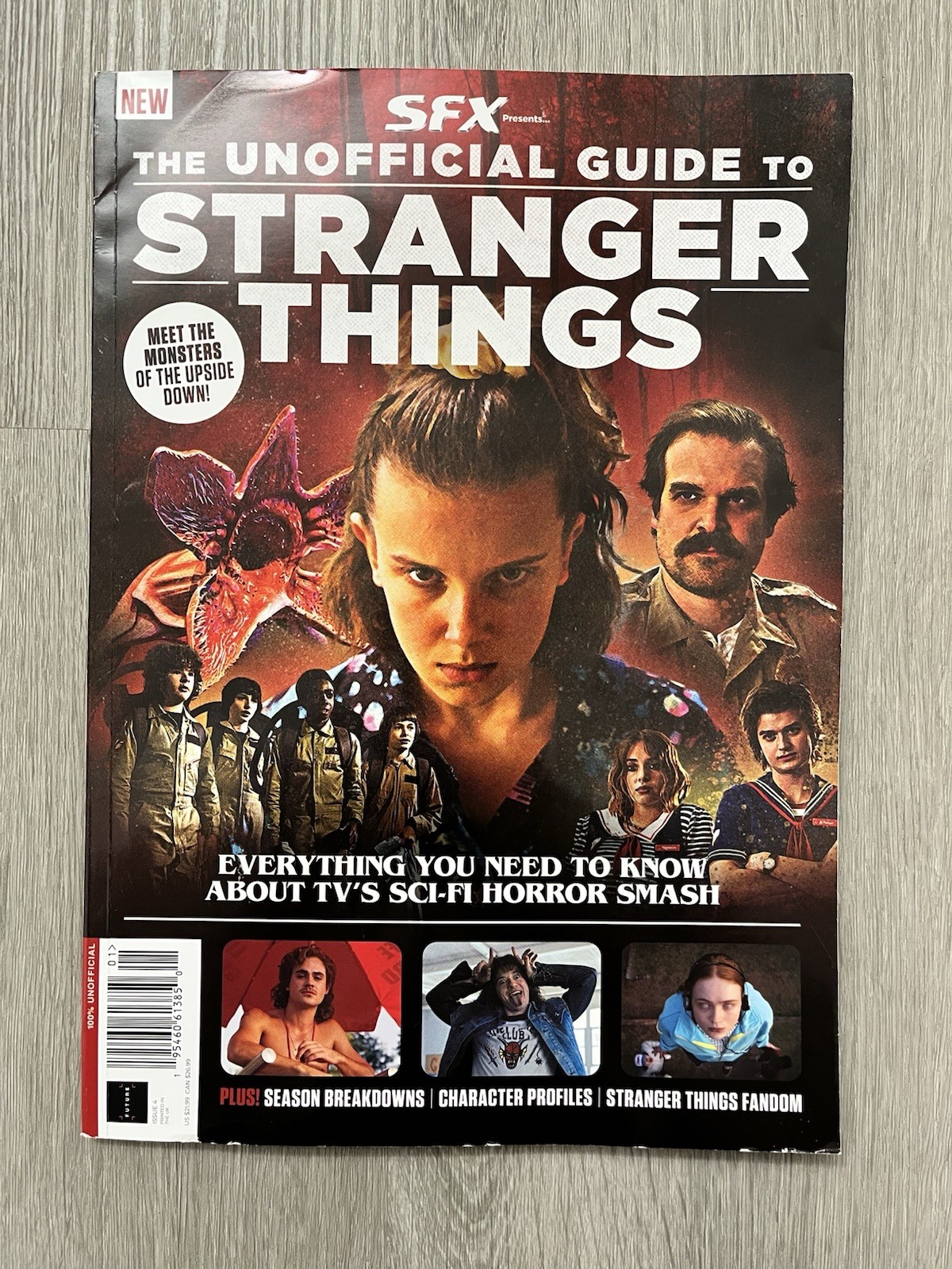 SFX Presents the Unofficial Guide to Stranger Things #4 2025 8.3” x 11.6” Good