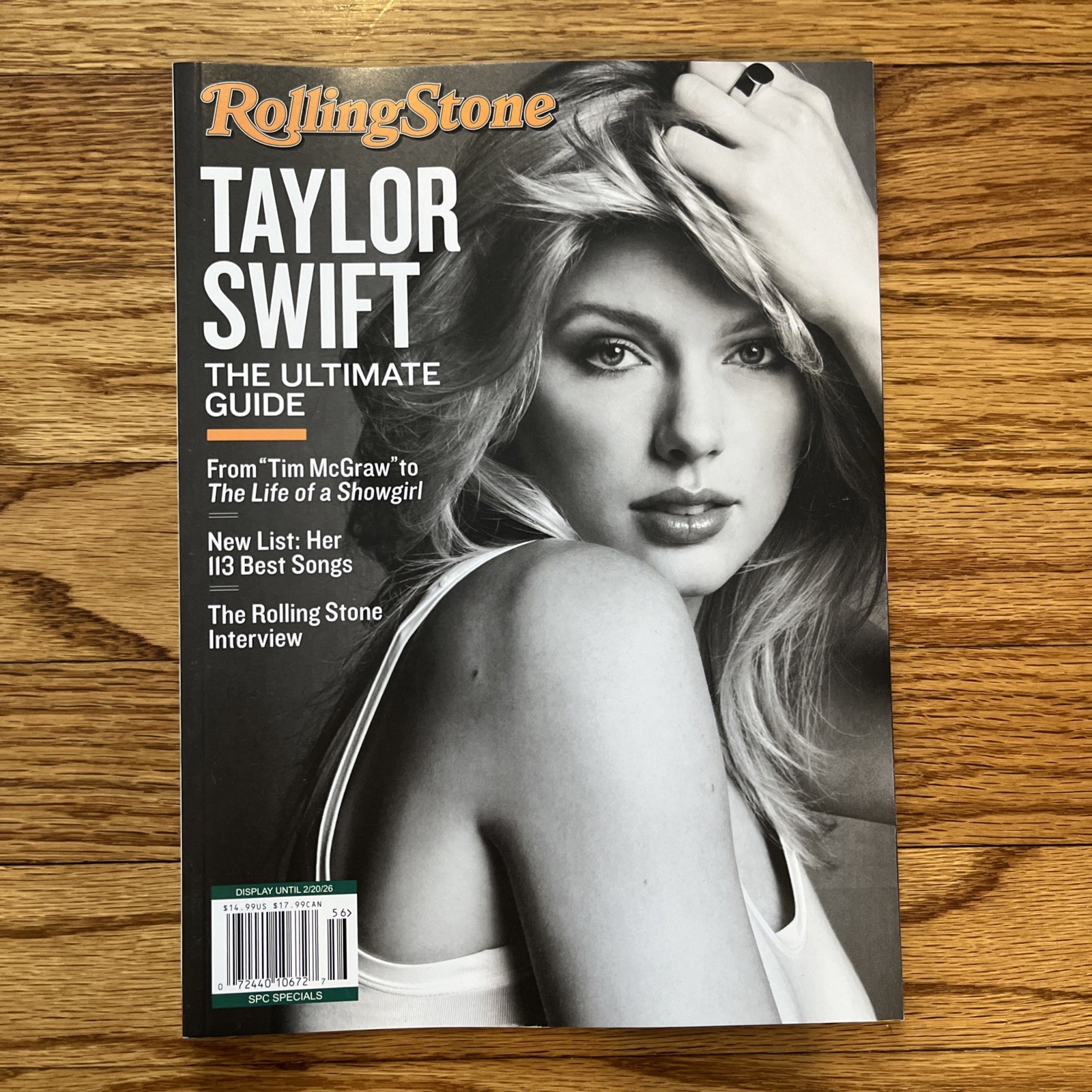 Taylor Swift Ultimate Guide: Rolling Stone Magazine 2025 ~ Life Of A Showgirl