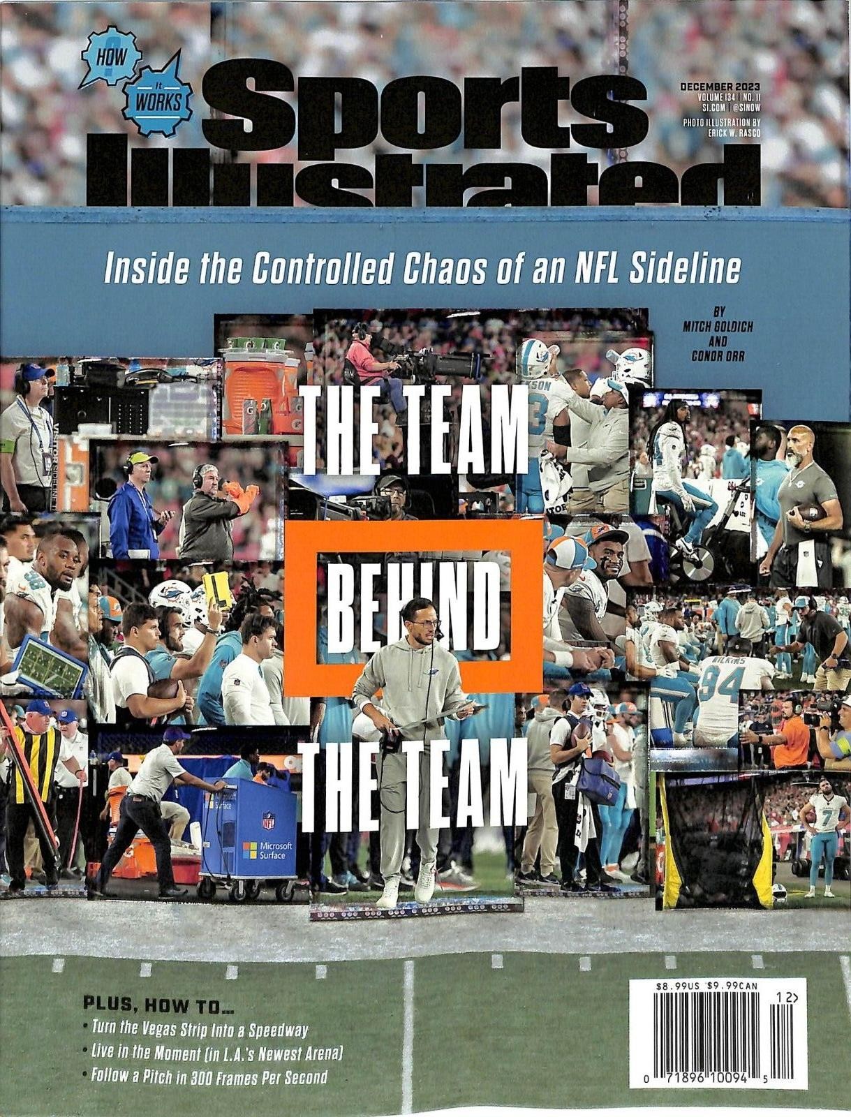 Sports Illustrated December 2023 Miami Dolphins