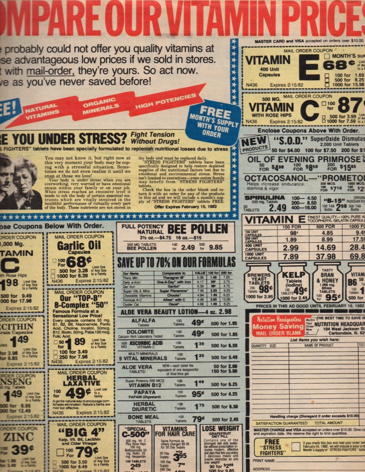 Family Weekly January 31 1982 Strom Thurmond Investment Tips Hall and Oates