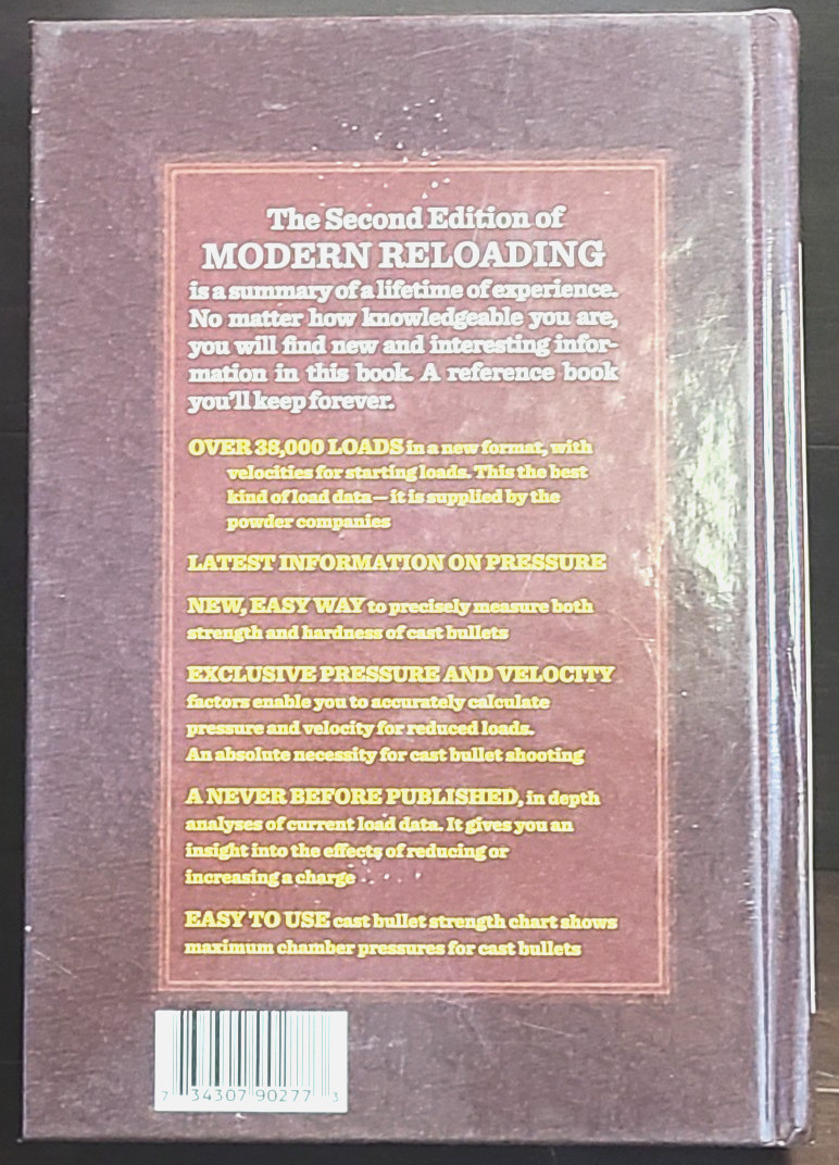 Modern Reloading Second Edition By Richard Lee