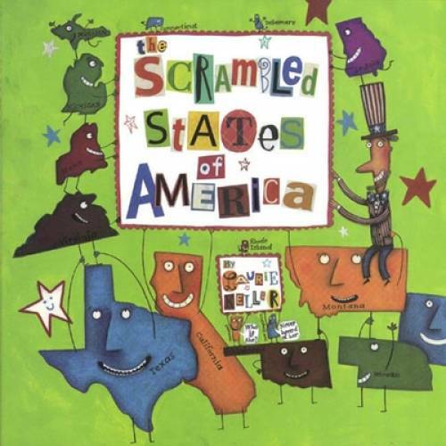 The Scrambled States of America – Hardcover By Keller, Laurie – GOOD