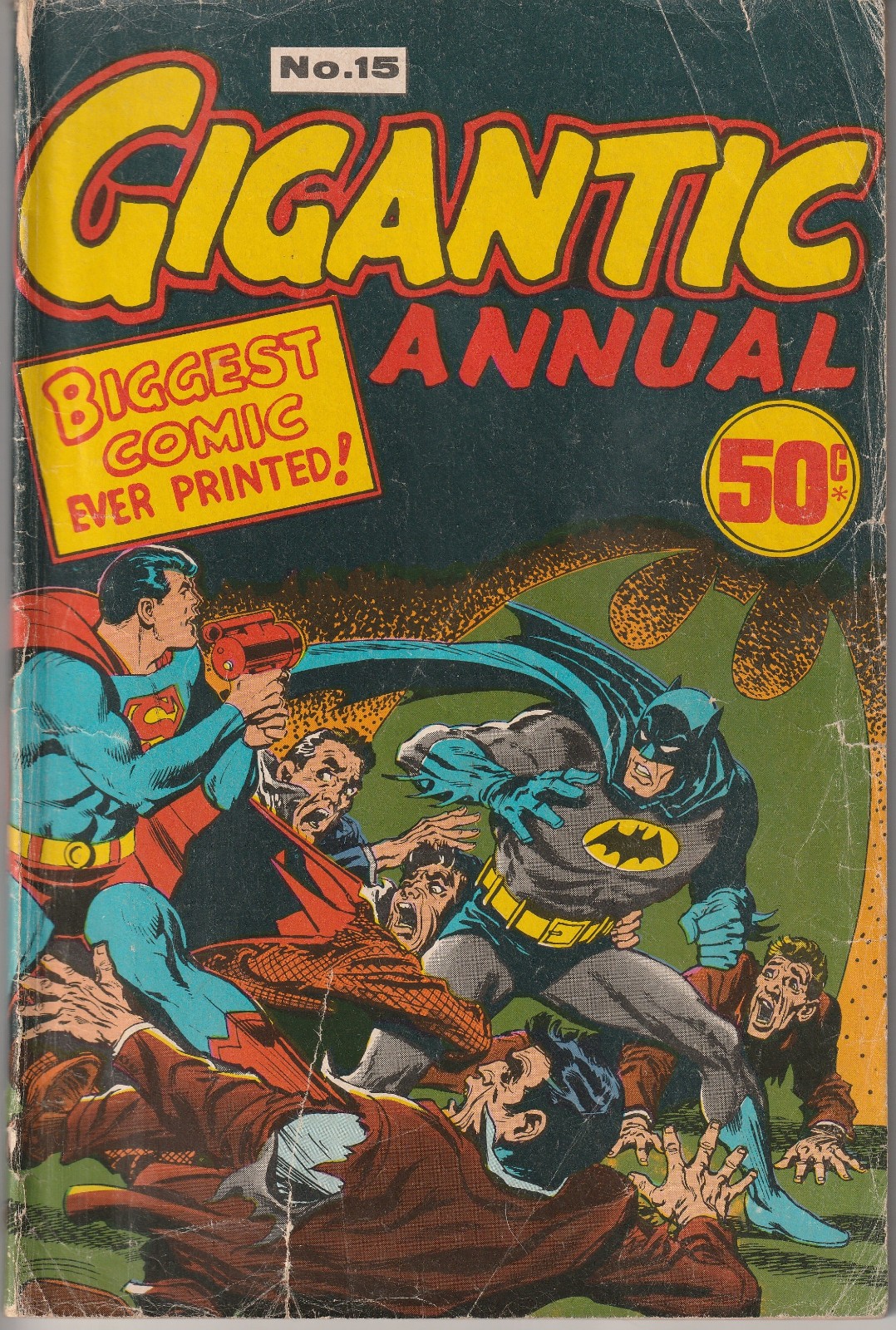 Australian Comic: Gigantic Annual #15 Colour Comics 1974 – HUGE 168 PAGES