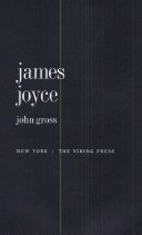 James Joyce Paperback John Gross