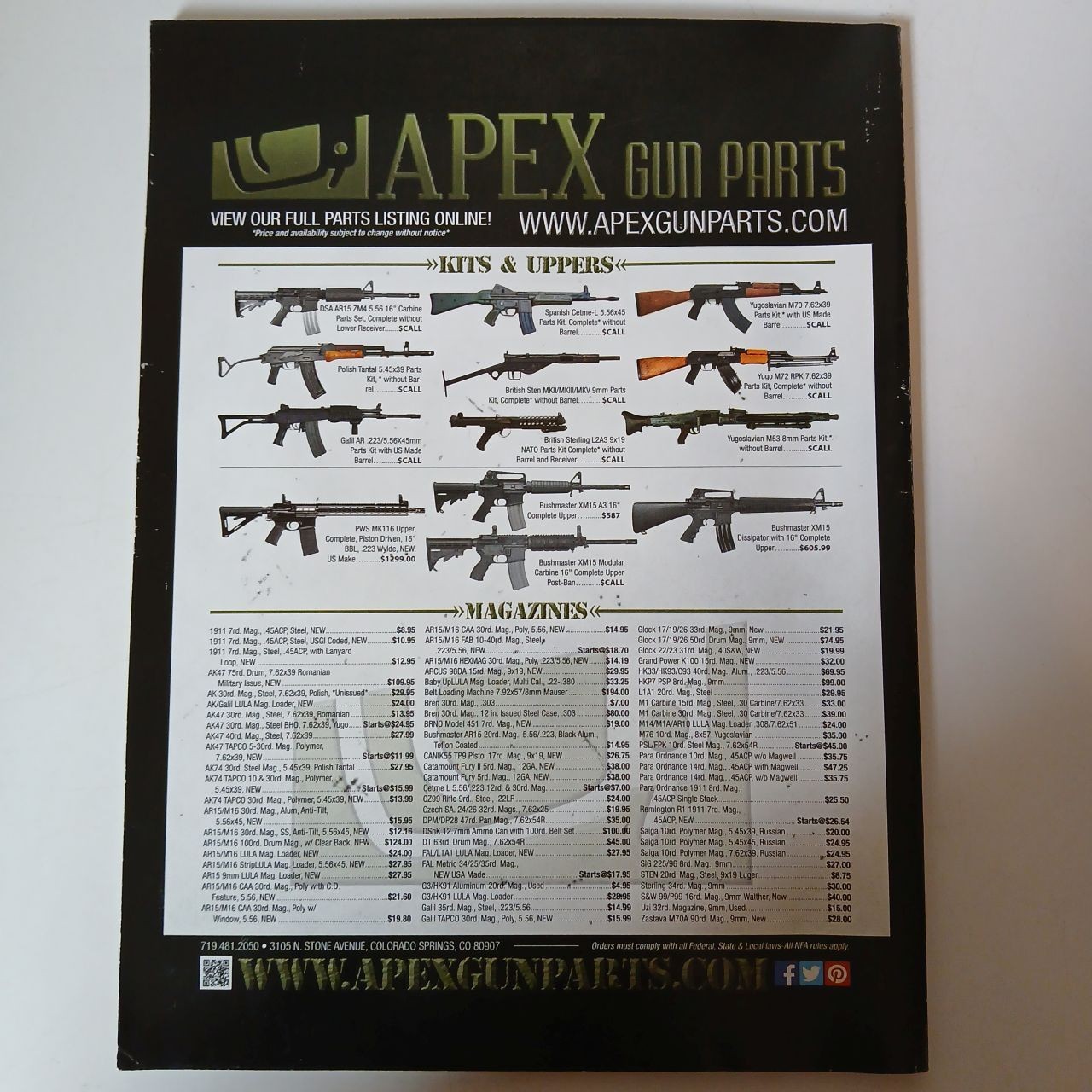 Military Surplus Magazine 2015 Gun Buyer&rsquo;s Annual
