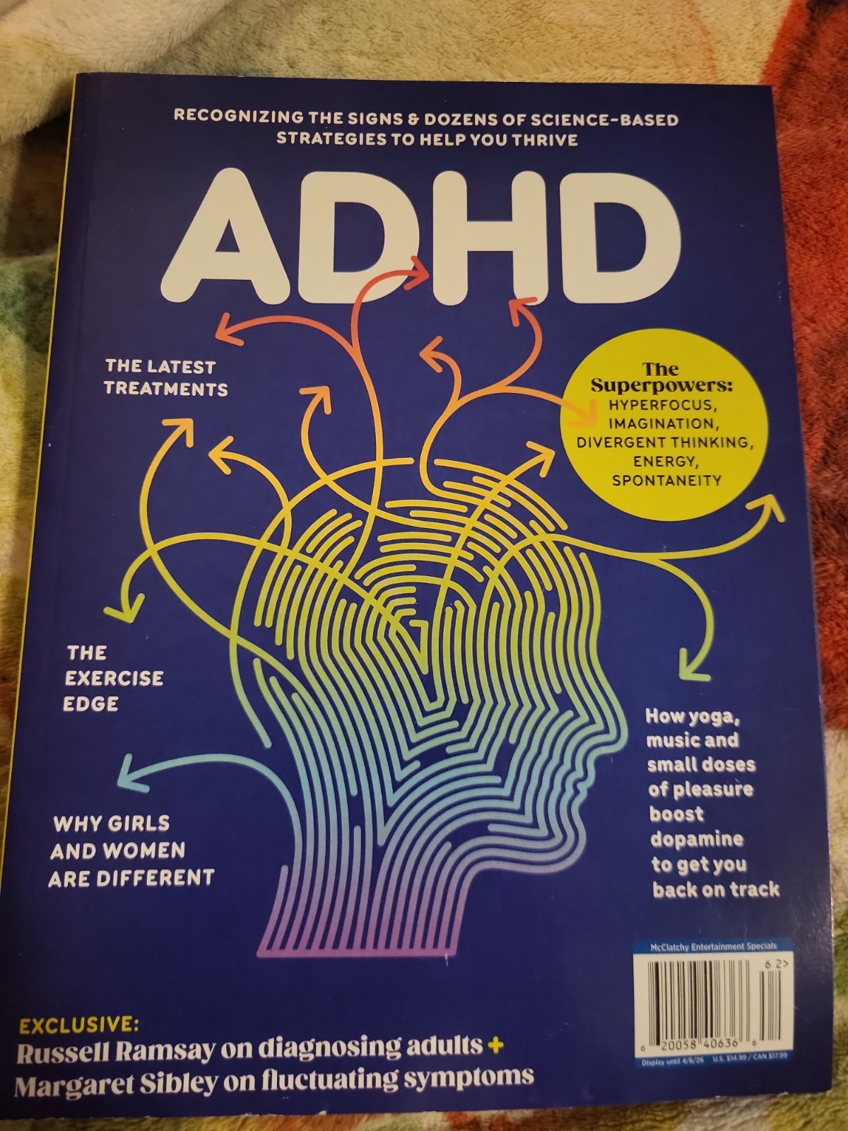 ADHD April 2026 Magazine the latest treatments recognizing the signs