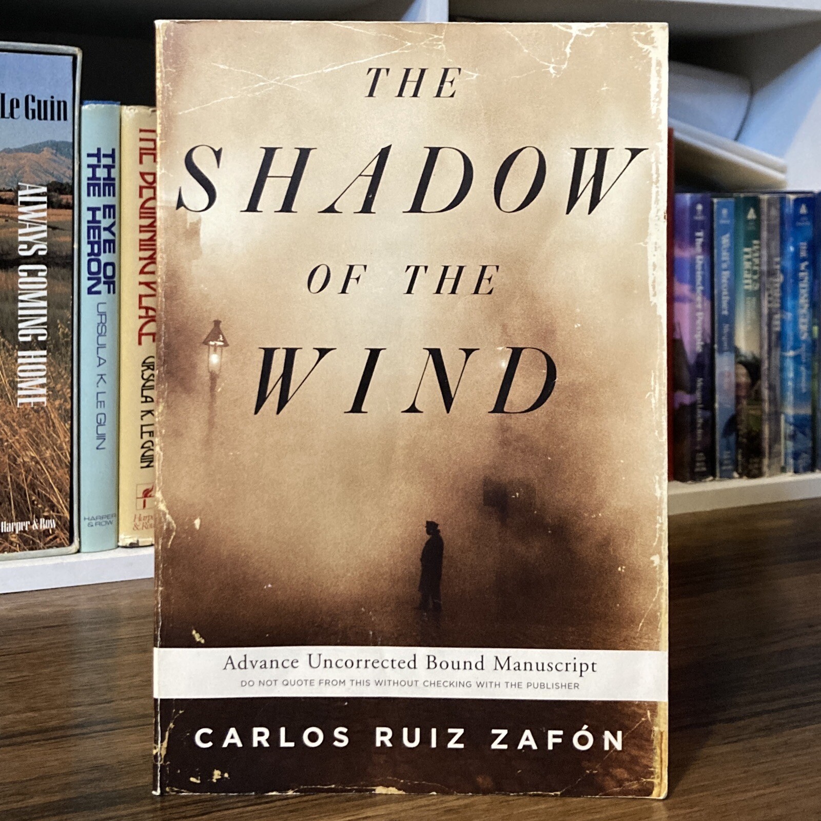 *ARC / Uncorrected Proof* Shadow of the Wind – Carlos Ruiz Zafon (Penguin, 2004)
