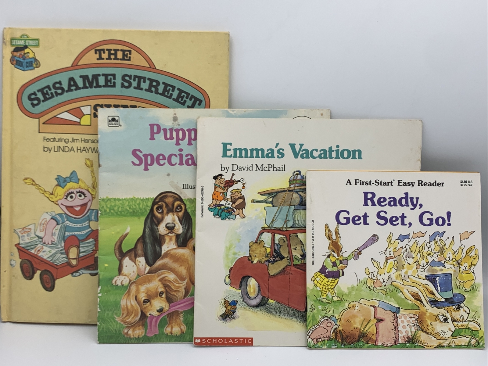 Vintage 1980’s Children Books Lot Of 5. See Description For Details.