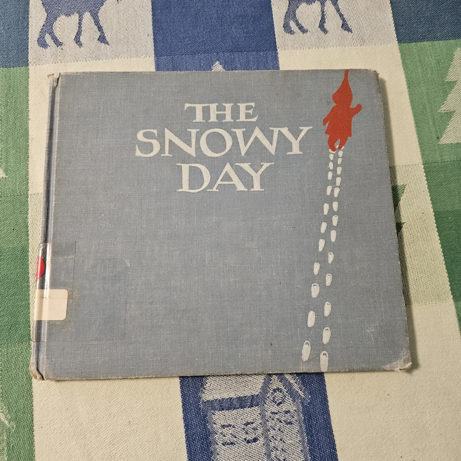 The Snowy Day Jack Ezra Keats Hardcover Vintage 1963 4th Printing RARE