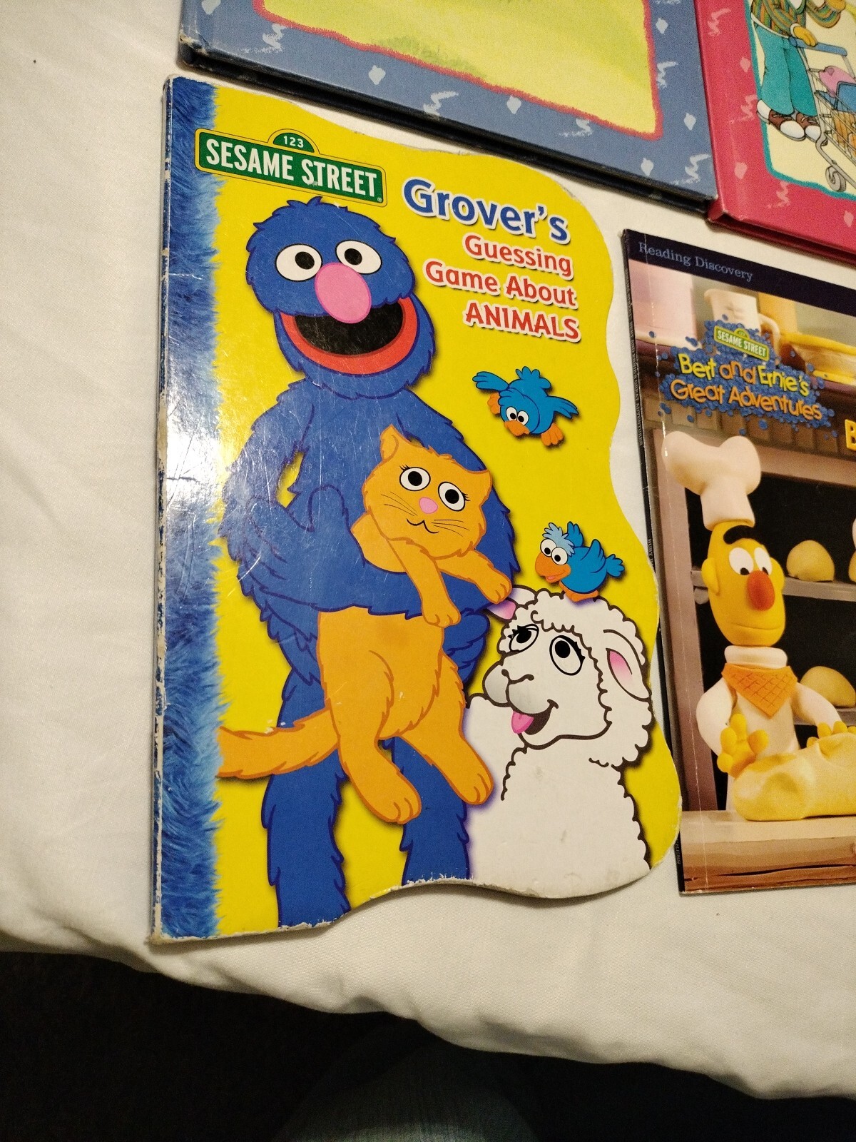 Vintage 80&rsquo;s Sesame Street Mixed Lot Of 9