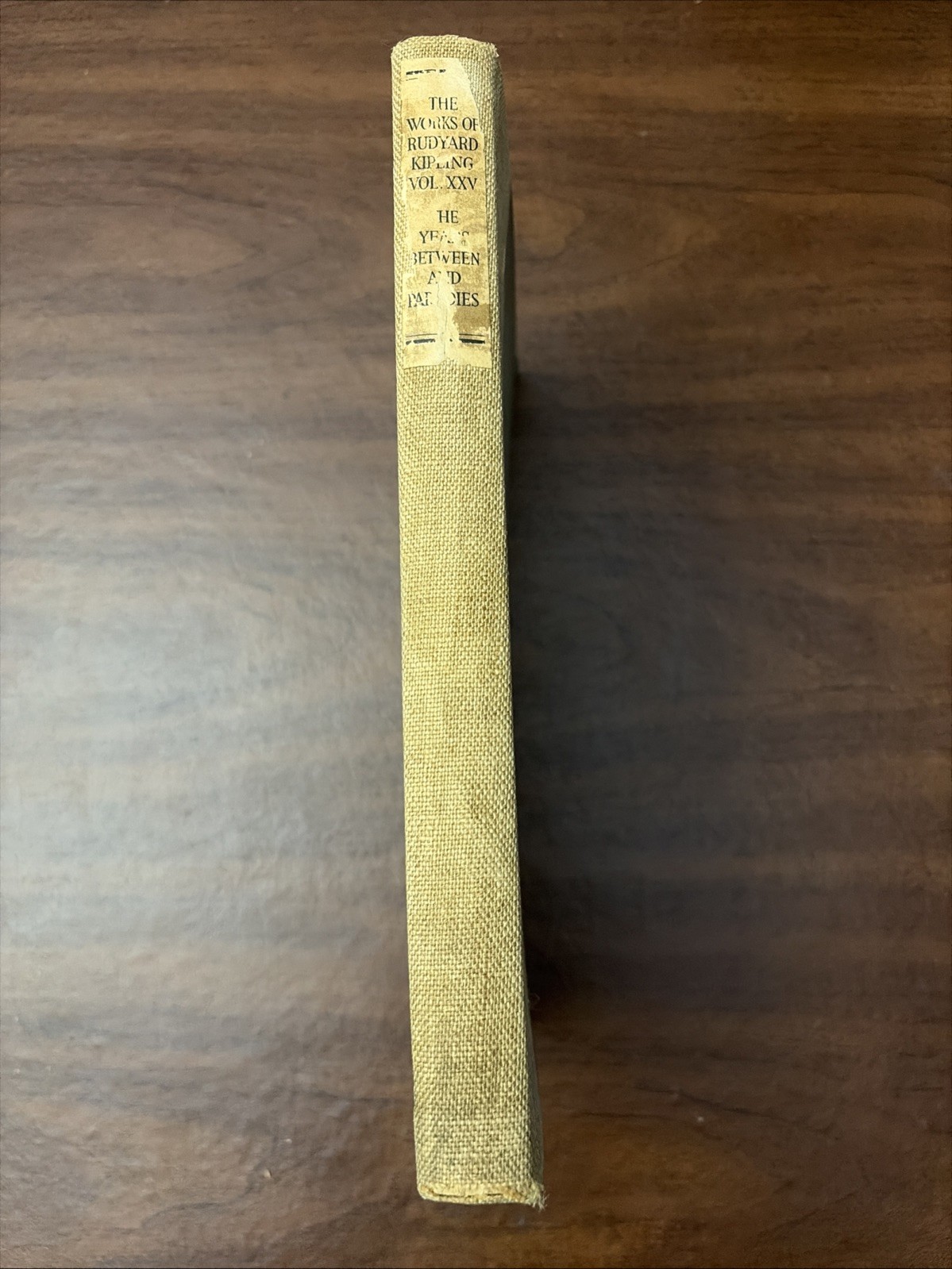 The Years Between and Parodies XXV (1919) HC Seven Seas Edition Limited Copy
