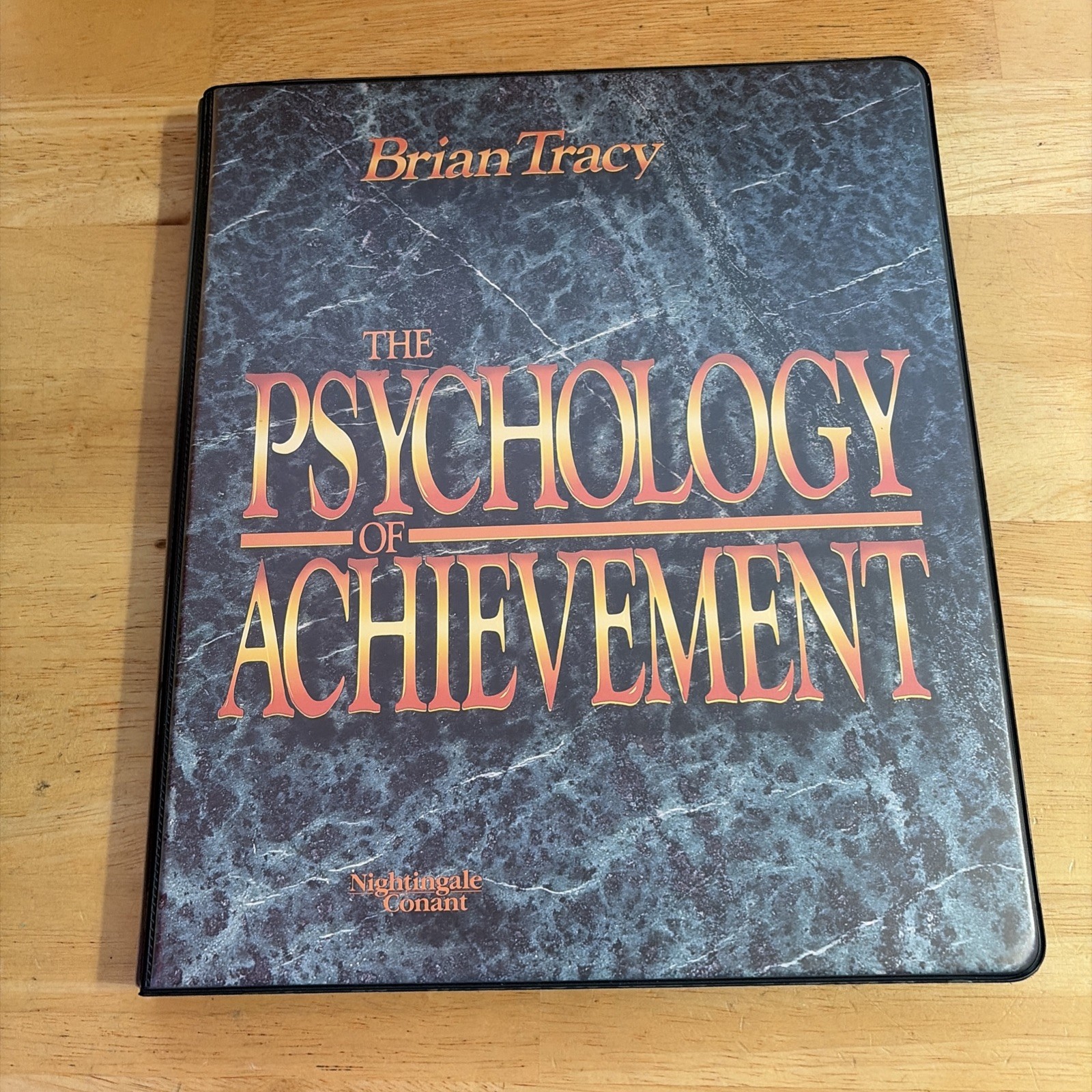 Brian Tracy The Psychology of Achievement Self Help Audiobook System on Cassete