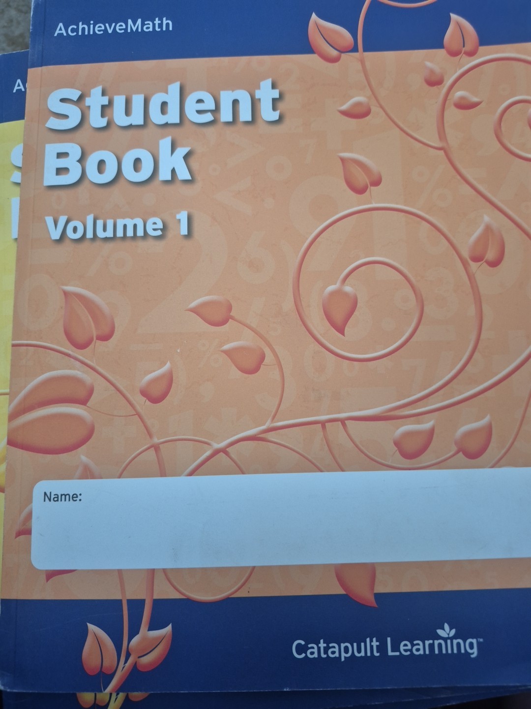 Catapult Learning Achieve Math Student Book Level 3 Volume 1