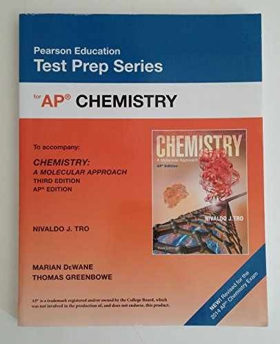 Pearson Education Test Prep Series – Paperback, by Nivaldo J. Tro – Very Good