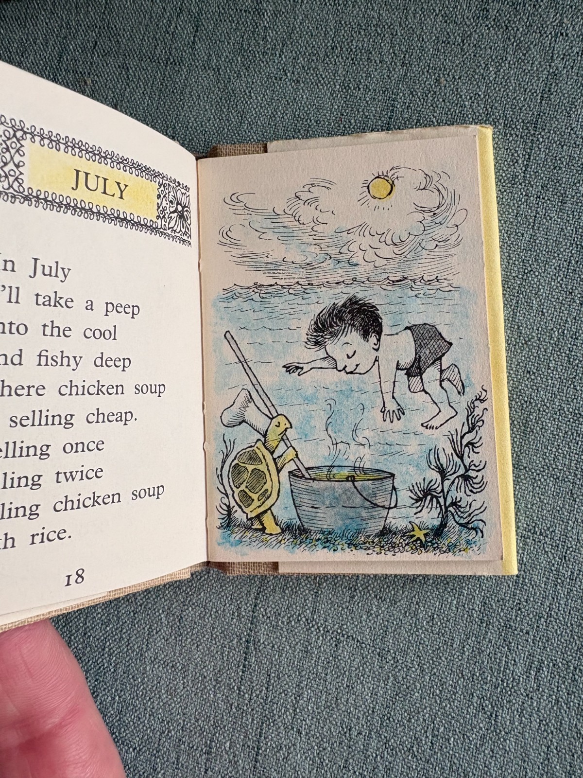 Maurice Sendak Nutshell Library- 1962 1st Edition Mini Box Set of 4 Books