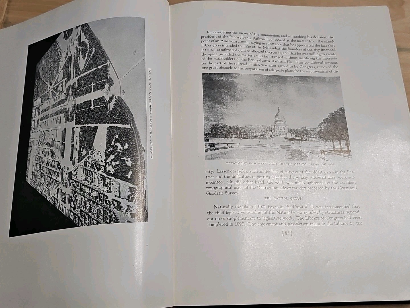 1932 HC Book « Washington – The National Capital » Caemmerer 736 Pages Limited #