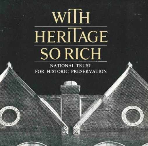 With Heritage So Rich – Paperback, by United States Conference – Very Good
