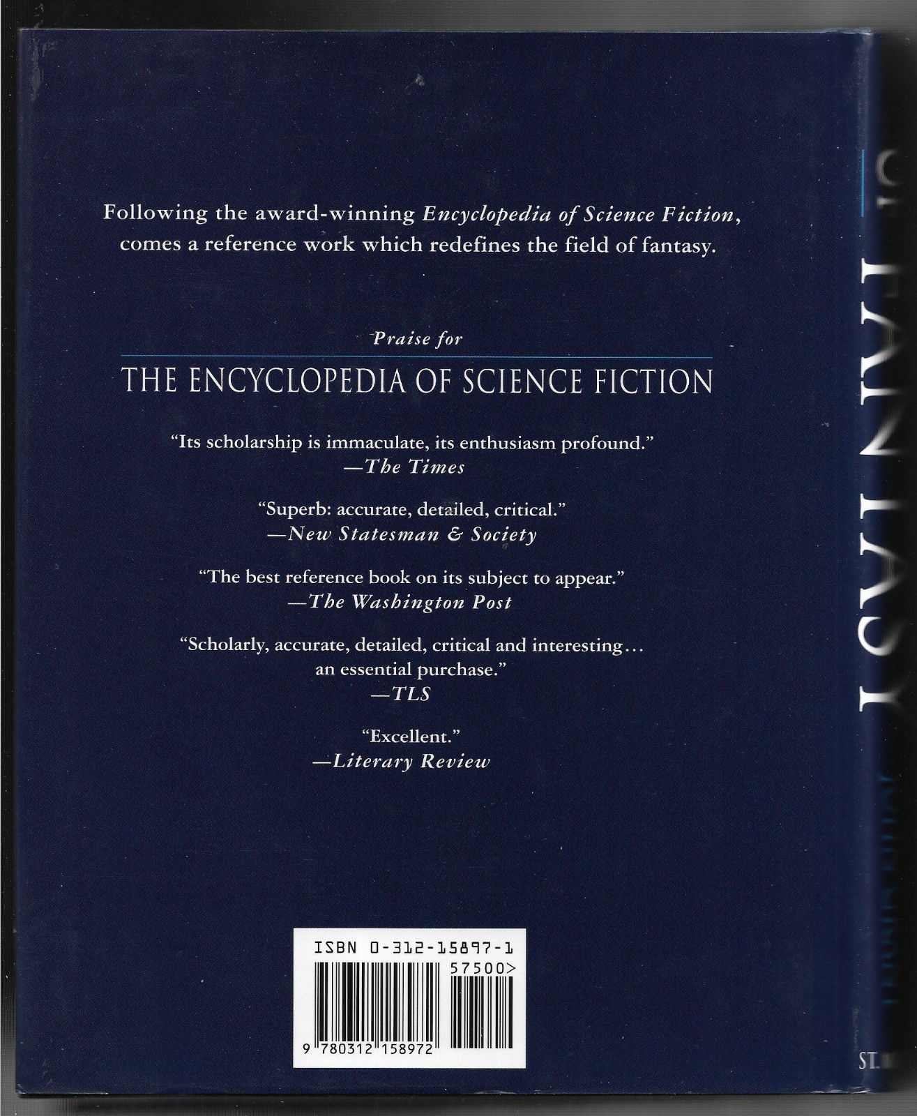 THE ENCYCLOPEDIA OF FANTASY edited by JOHN CLUTE & JOHN GRANT~1997 HB/DJ