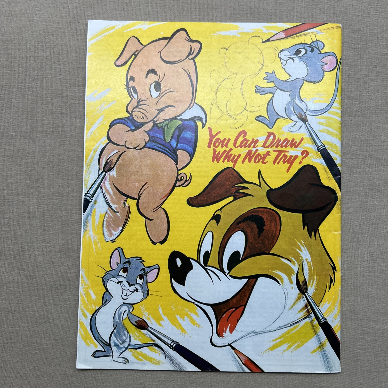 Animation by Preston Blair LEARN HOW TO DRAW ANIMATED CARTOONS 1950&rsquo;s VTG Book +