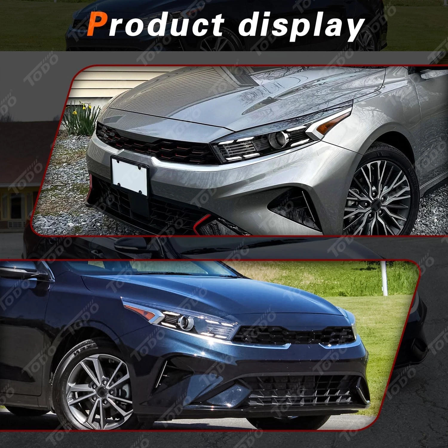Headlight Assembly Compatible with 2022 2023 2024 Kia Forte GT Gt-Line 92101-M76