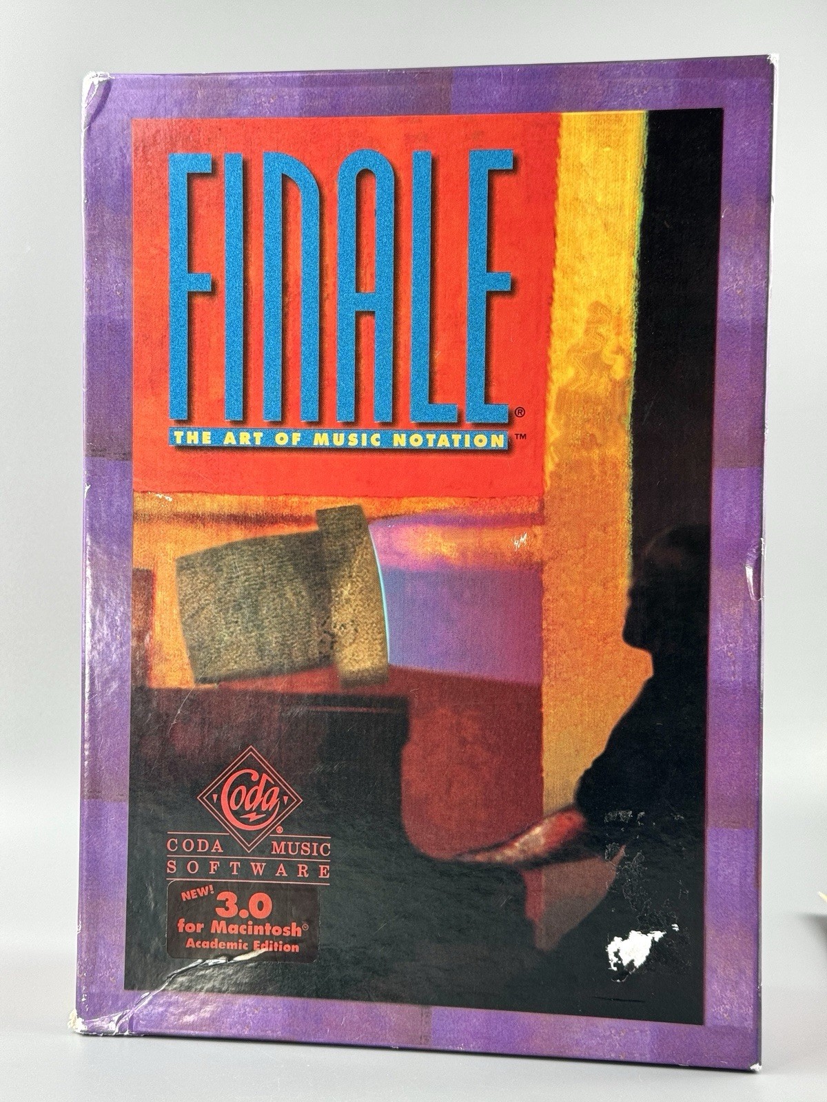 Finale: The Art of Music Notation 3.0 for Macintosh Mac w/ Sealed Disks & Books