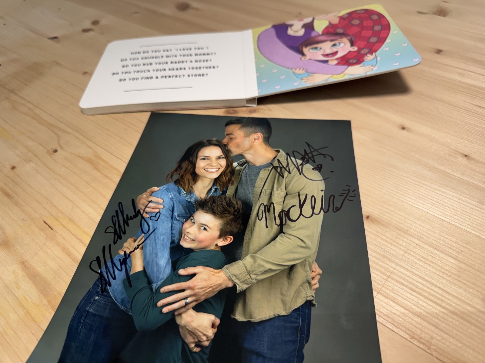 When Animals Say I Love You Childrens Board Book by Mandy Musgrave