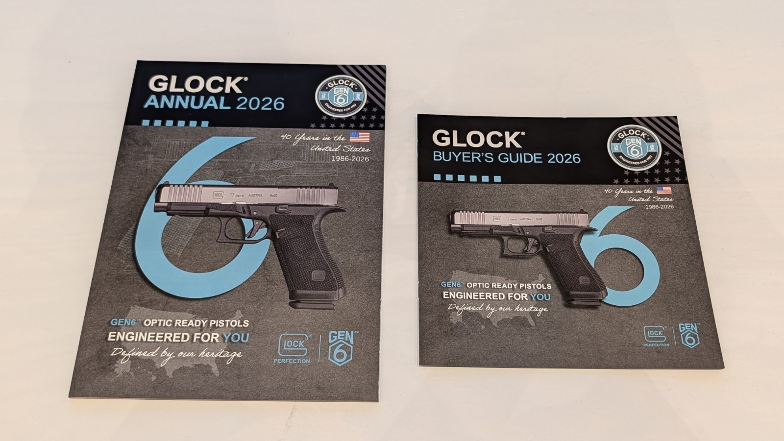 GLOCK 2026 Annual Magazine & 2026 Buyer&rsquo;s Guide (Lot of 2) SHOT SHOW 2026