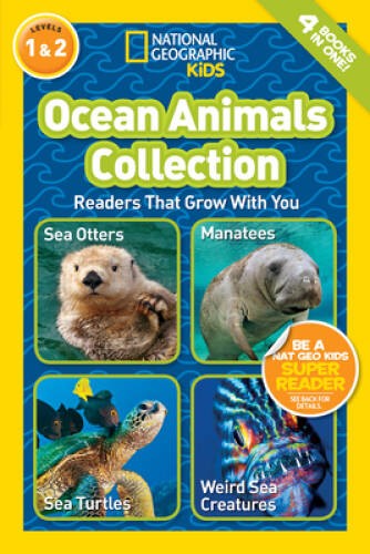 National Geographic Readers: Ocean Animals Collection – Paperback – GOOD