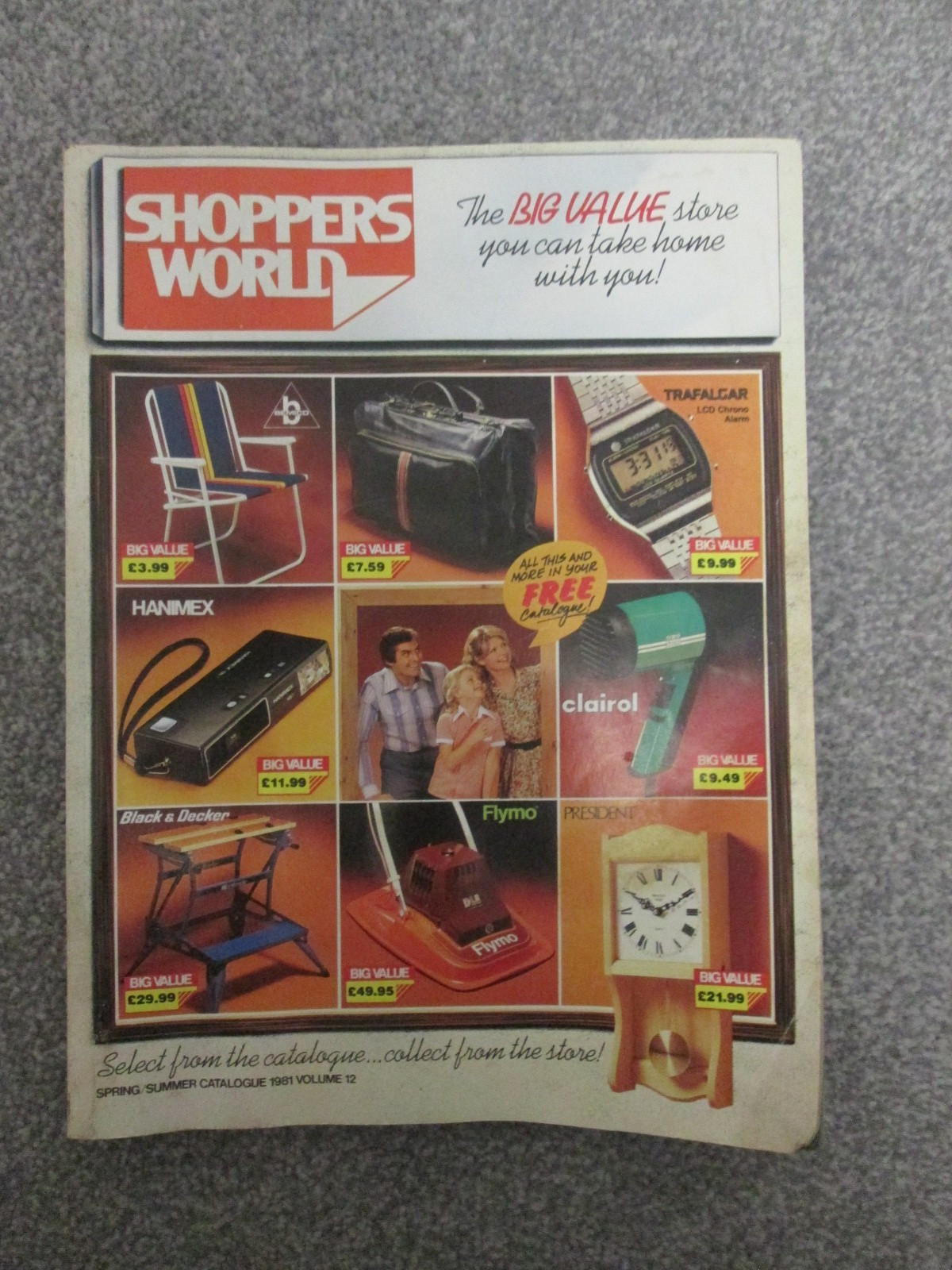 SHOPPERS WORLD CATALOGUE – SPRING / SUMMER 1981 – LIKE ARGOS – 300 PAGES