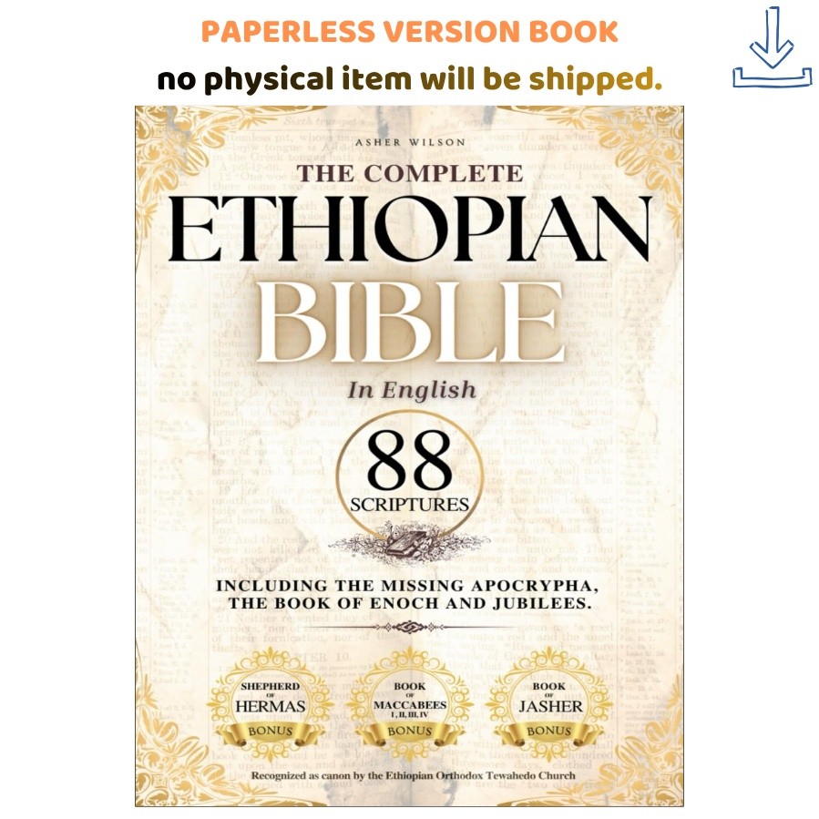 THE COMPLETE ETHIOPIAN BIBLE in English 88 Scriptures, Asher Wilson 2026