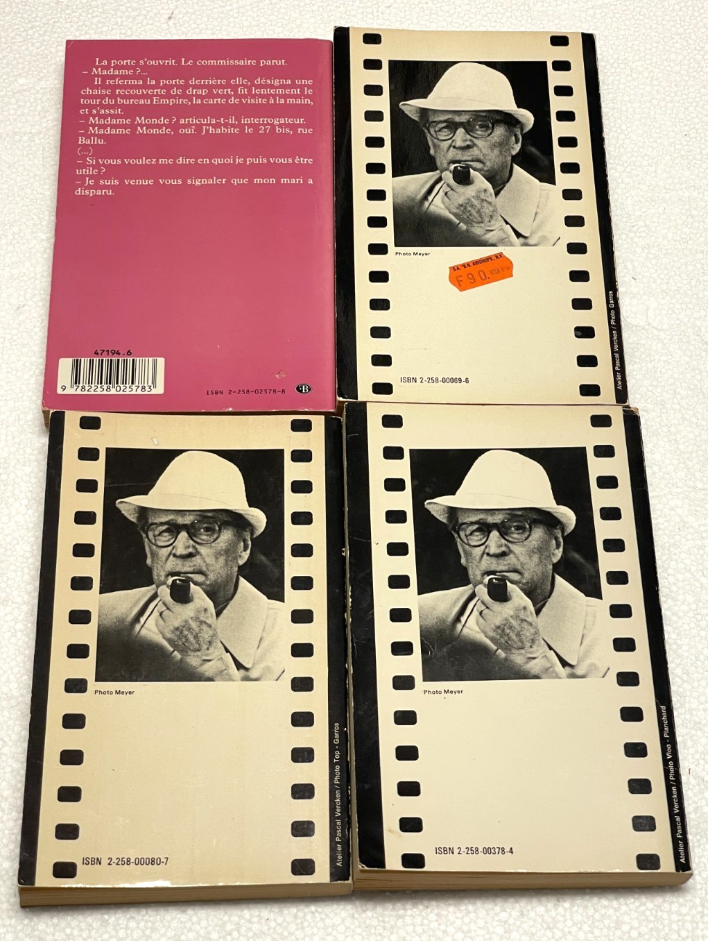 40 Georges Simenon Books Mostly Maigret with 8 in French / Paperback / 1 Dupe