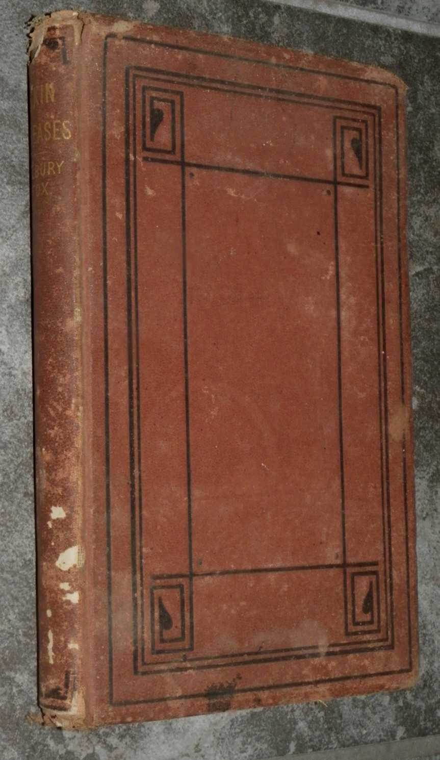 Skin Diseases-Description Pathology Diagnosis Treatment-Fox-1871-1st US Ed-Rare