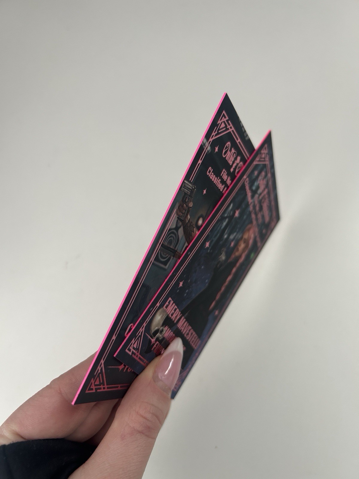 Oaths & Obsessions: Dark Forces (2) Character Cards by K.M. Moronova