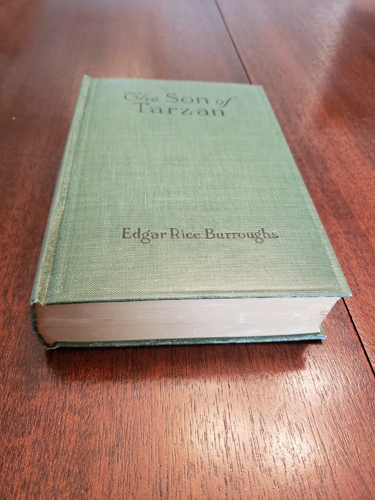 The Son of Tarzan by Edgar Rice Burroughs first A.L. Burt edition printing 1918