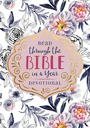 Read through the Bible in a Year Devotional – Paperback – GOOD