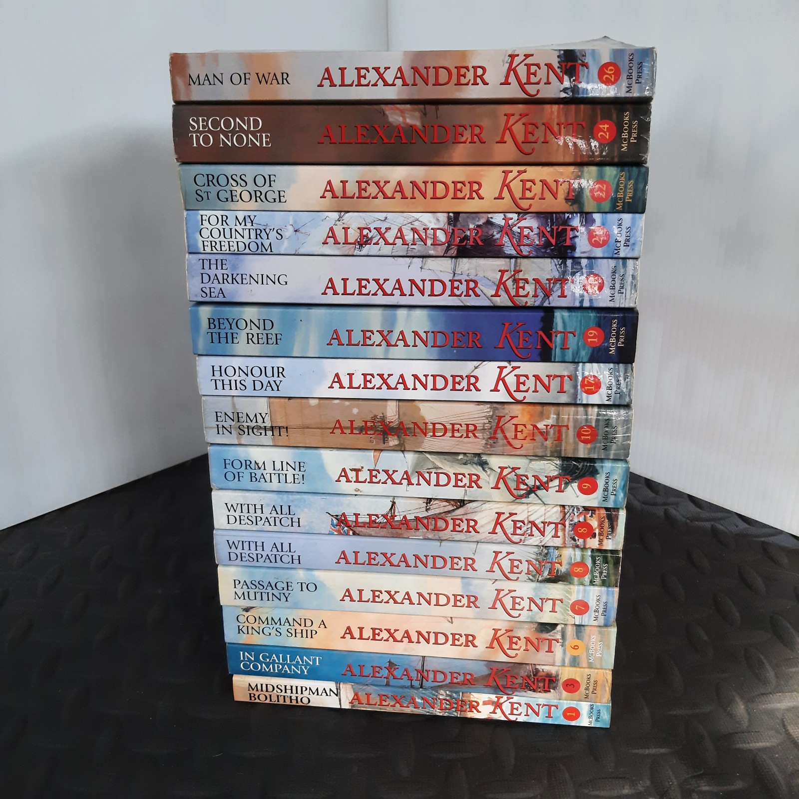 ALEXANDER KENT RICHARD BOLITHO Series Naval Nautical Trade Paperback Books