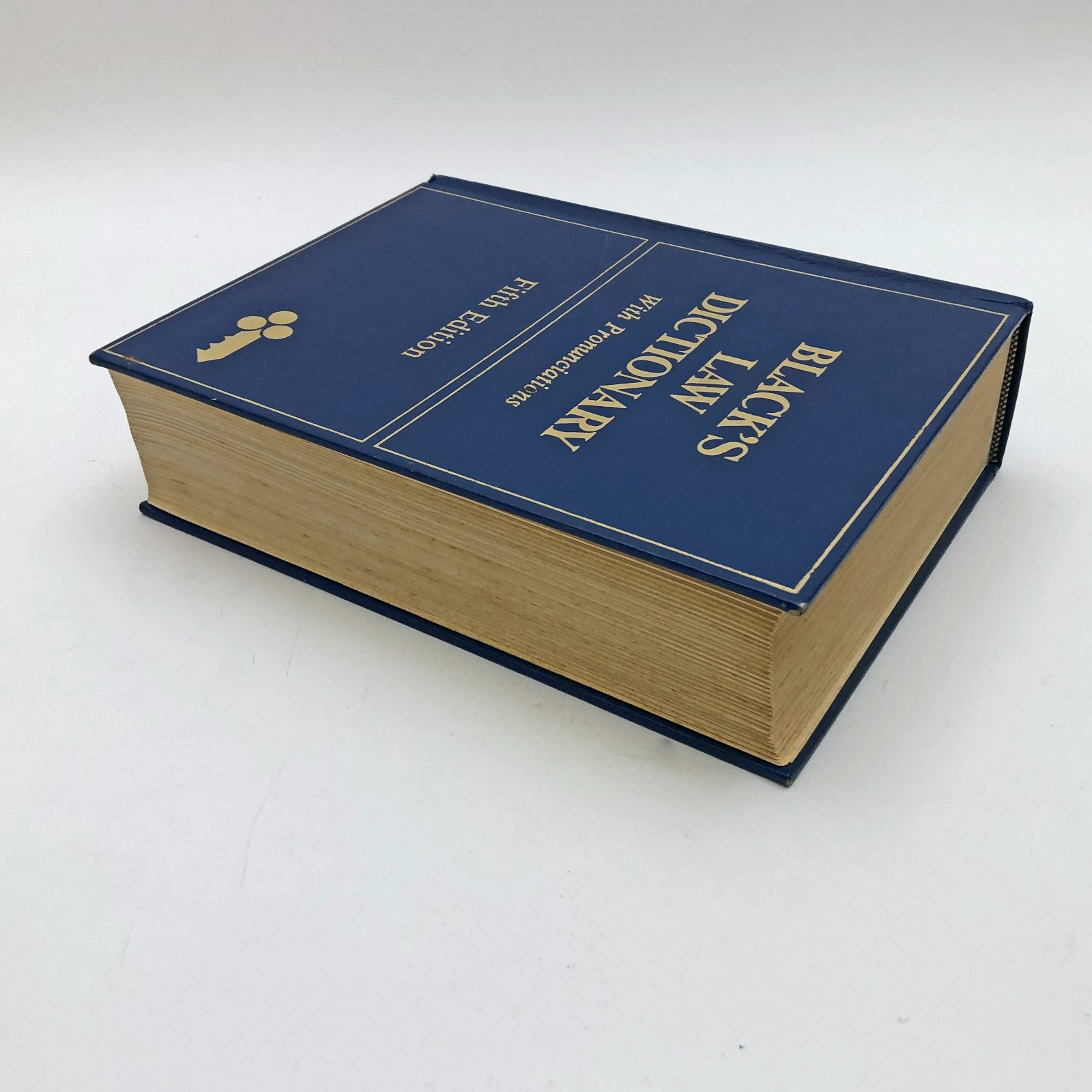 Black&rsquo;s Law Dictionary Fifth Edition With Pronunciations 1979 Hardcover